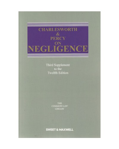 Charlesworth & Percy on Negligence, 12th Edition (3rd Supplement only)