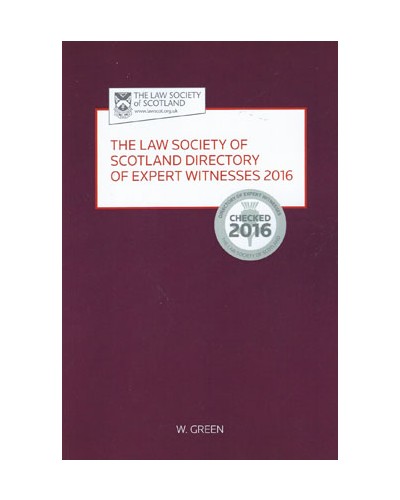 The Law Society of Scotland Directory of Expert Witnesses 2016