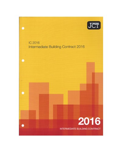 JCT Intermediate Building Contract 2016 (IC)