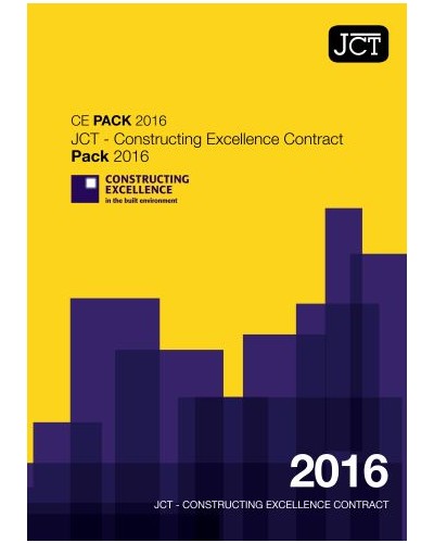 JCT Constructing Excellence Contract 2016 Pack (CE)