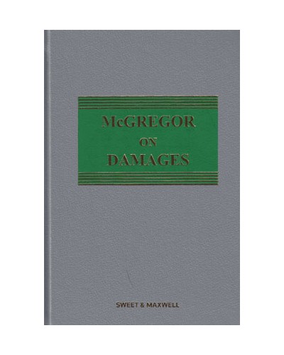McGregor on Damages 20th Edition with 2nd Supplement