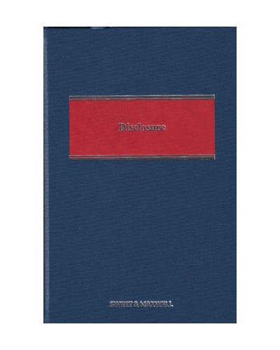 Disclosure 5th Edition with 3rd Supplement