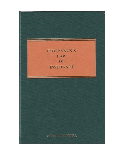 Colinvaux's Law of Insurance 12th Edition