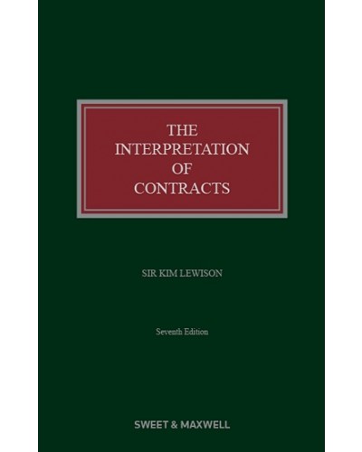 The Interpretation of Contracts 7th Edition