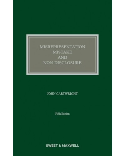 Misrepresentation, Mistake and Non-Disclosure, 5th Edition