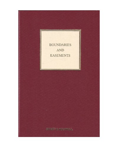 Boundaries and Easements, 7th Edition