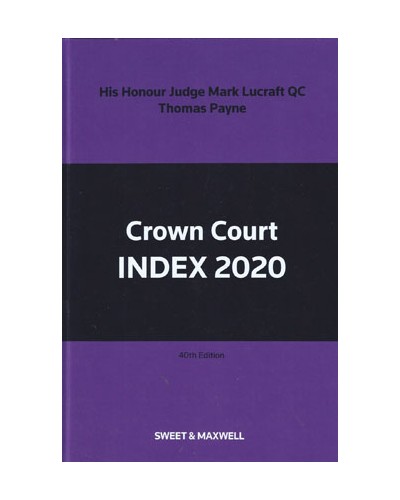 Crown Court Index 2020