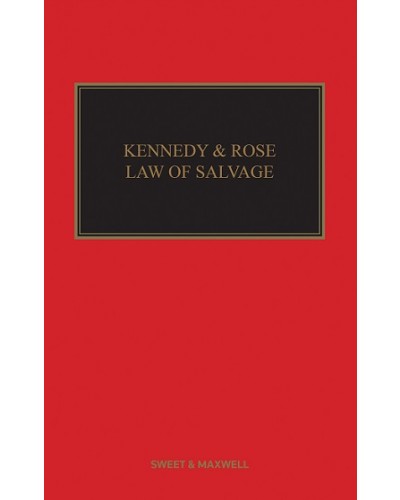 Kennedy & Rose: Law of Salvage 10th ed