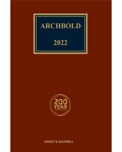 Archbold: Criminal Pleading, Evidence and Practice 2022 (CD & Print Pack)
