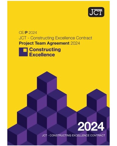 JCT Constructing Excellence Contract Project Team Agreement 2024 (CE/P)