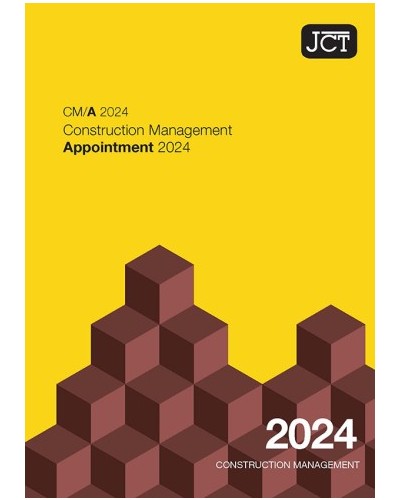 JCT Construction Management Appointment 2024 (CM/A)