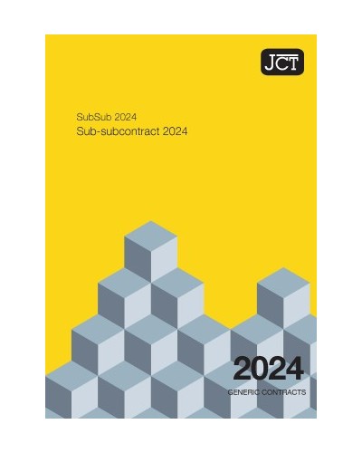JCT Sub-subcontract 2024 (SubSub)