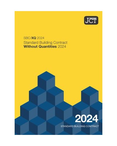 JCT Standard Building Contract Without Quantities 2024 (SBC/XQ)