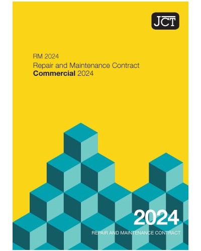 JCT Repair and Maintenance Contract 2024 (RM)
