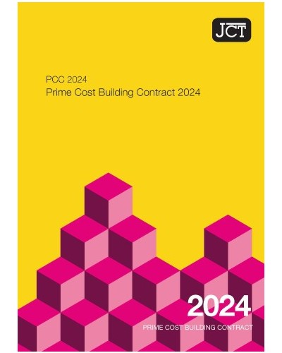 JCT Prime Cost Building Contract 2024 (PCC)