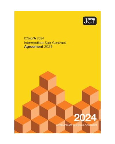 JCT Intermediate Sub-Contract Agreement 2024 (ICSub/A)