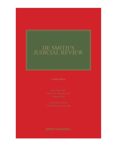De Smith's Judicial Review 9th Edition