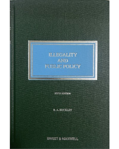 Illegality and Public Policy 6th ed