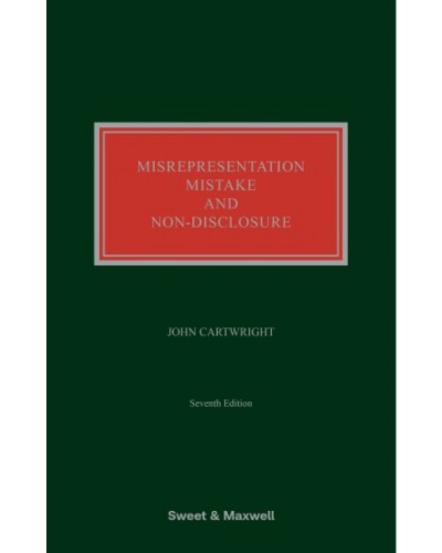 Misrepresentation, Mistake and Non-Disclosure, 7th Edition