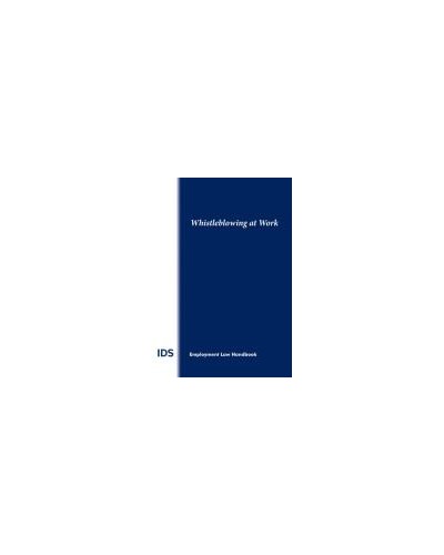 IDS Handbook: Whistleblowing at Work 2025