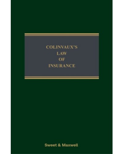 Colinvaux's Law of Insurance, 14th Edition