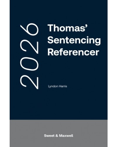 Thomas' Sentencing Referencer 2026
