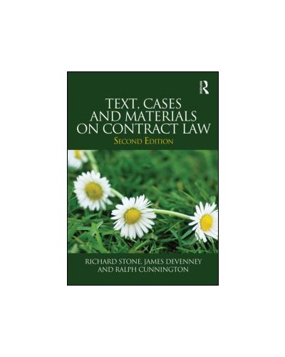Text, Cases and Materials on Contract Law, 2nd Edition
