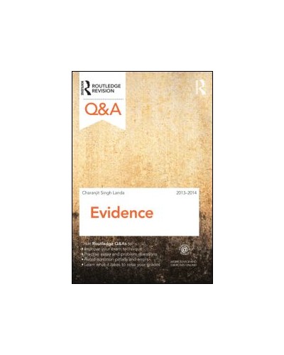 Routledge Q&A Evidence 2013-2014, 10th Edition