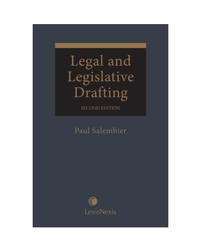 Legal and Legislative Drafting 2nd Edition