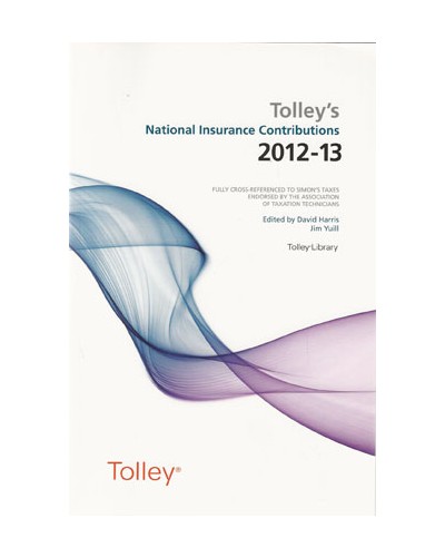 Tolley's National Insurance Contributions 2012-2013