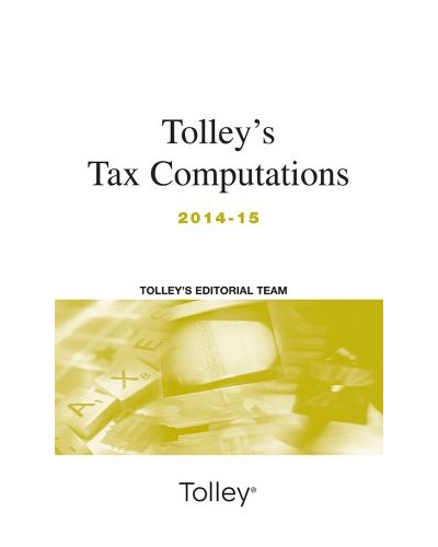 Tolley's Tax Computations 2014-15