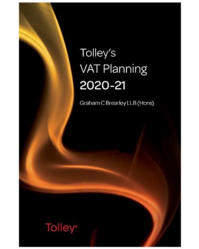 Tolley's VAT Planning 2020-21