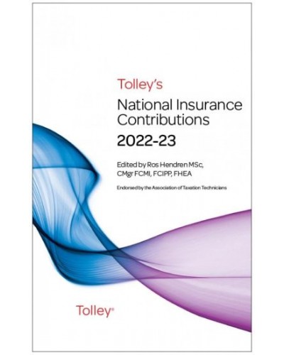 Tolley's National Insurance Contributions 2022-23