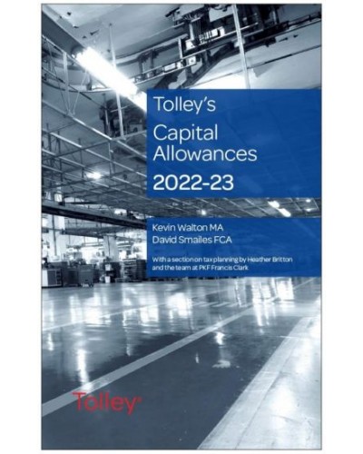 Tolley's Capital Allowances 2022-23