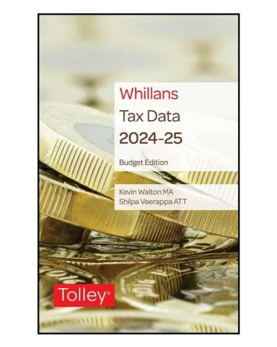Whillans Tax Data 2024-25 Budget edition