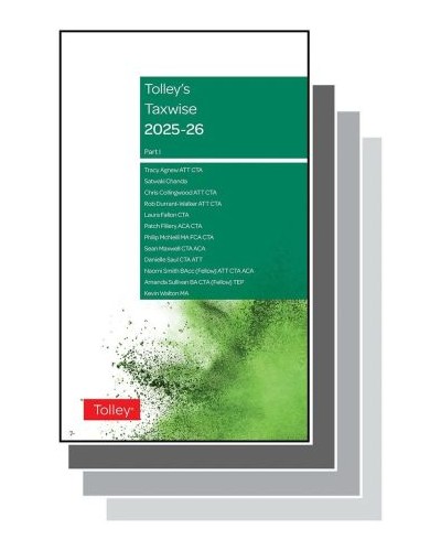 Tolley's Taxwise I & II 2025-26 Set