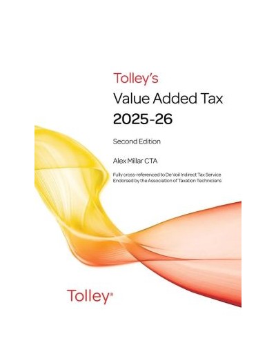 Tolley's Value Added Tax 2025-26: 2nd edition only
