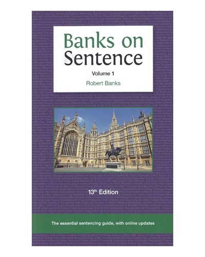 Banks on Sentence 13th Edition: Volume 1