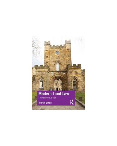 Modern Land Law, 13th Edition
