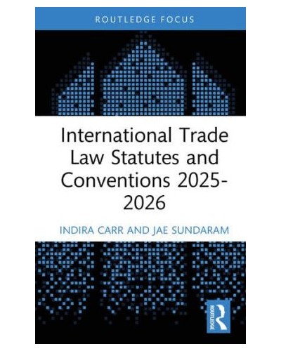 International Trade Law Statutes and Conventions 2025-26
