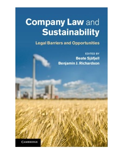 Company Law and Sustainability: Legal Barriers and Opportunities