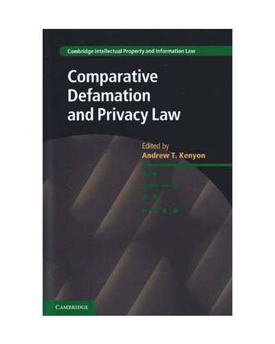 Comparative Defamation and Privacy Law