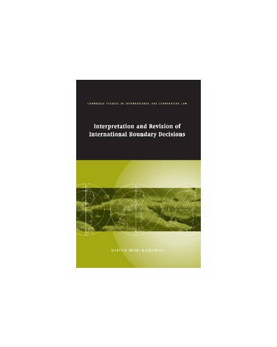 Interpretation and Revision of International Boundary Decisions