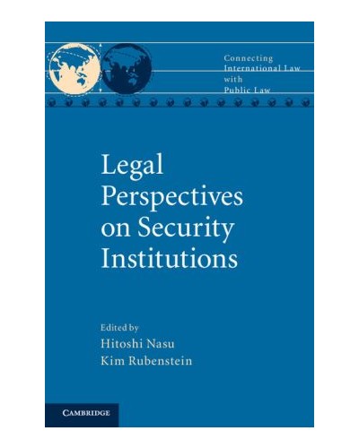 Legal Perspectives on Security Institutions