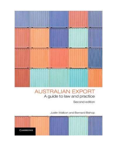 Australian Export: A Guide to Law and Practice 2nd Edition