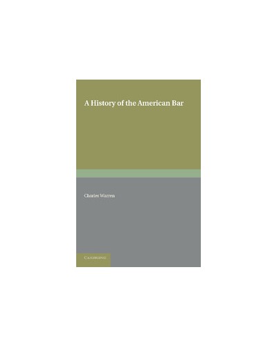 A History of the American Bar