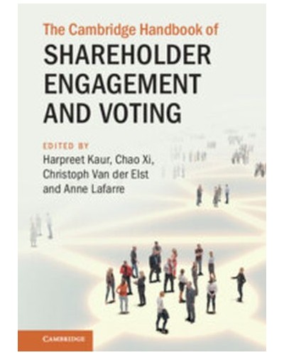 The Cambridge Handbook of Shareholder Engagement and Voting