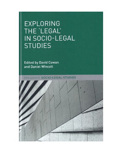 Exploring the 'Legal' in Socio-Legal Studies