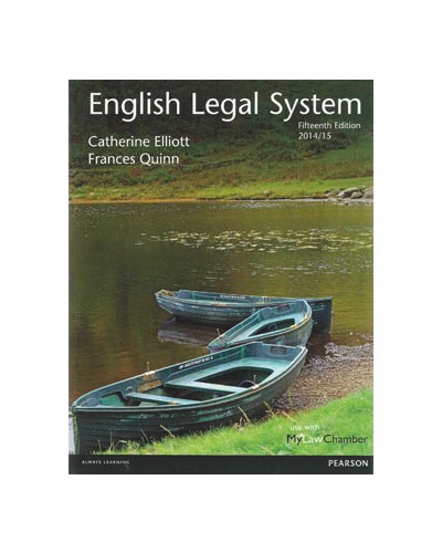 English Legal System, 15th Edition