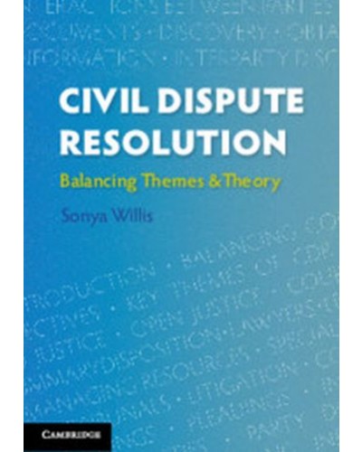 Civil Dispute Resolution: Balancing Themes and Theory